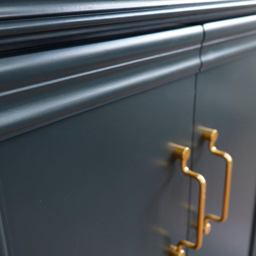 Bellaterra 25" Wood Single Vanity w/ Counter Top and Sink 400800-25-DG-GYO (Dark Gray)