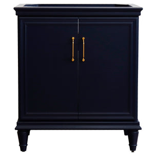 Bellaterra Freestanding 400800-30-BU 30" Blue Single Vanity Cabinet Only