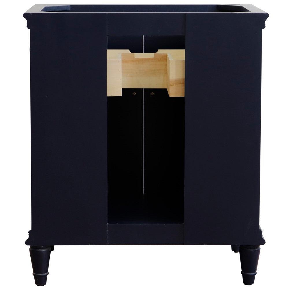 Bellaterra Freestanding 400800-30-BU 30" Blue Single Vanity Cabinet Only