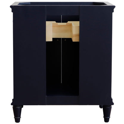 Bellaterra Freestanding 400800-30-BU 30" Blue Single Vanity Cabinet Only