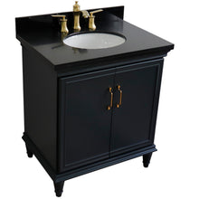 Load image into Gallery viewer, Bellaterra 31&quot; Wood Single Vanity w/ Counter Top and Sink 400800-31-DG-BGO