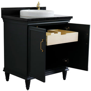 Bellaterra 31" Wood Single Vanity w/ Counter Top and Sink 400800-31-DG-BGRD