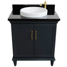 Load image into Gallery viewer, Bellaterra 31&quot; Wood Single Vanity w/ Counter Top and Sink 400800-31-DG-BGRD