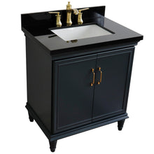 Load image into Gallery viewer, Bellaterra 31&quot; Wood Single Vanity w/ Counter Top and Sink 400800-31-DG-BGR