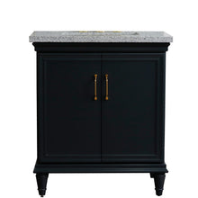 Load image into Gallery viewer, Bellaterra 31&quot; Wood Single Vanity w/ Counter Top and Sink 400800-31-DG-GYR