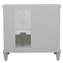 Load image into Gallery viewer, Bellaterra 400800-36L-R 36&quot; Single Vanity - Cabinet Only - White / Right Door, Backside