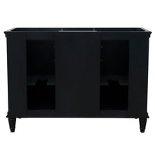 Load image into Gallery viewer, Bellaterra 48&quot; Double Vanity - Cabinet Only 400800-48D-BU-DG-WH, Dark Gray, Backside