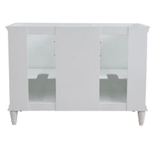 Load image into Gallery viewer, Bellaterra 48&quot; Double Vanity - Cabinet Only 400800-48D-BU-DG-WH, White, Backside