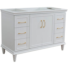 Load image into Gallery viewer, Bellaterra 48&quot; Single Vanity - Cabinet Only 400800-48S, White, Front