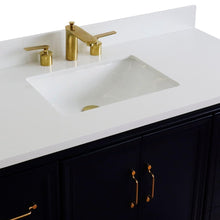 Load image into Gallery viewer, Bellaterra Shlomo - to Split 49&quot; Single Vanity w/ Counter Top and Sink Blue Finish 400800-49S-BU-WER