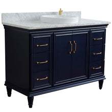 Load image into Gallery viewer, Bellaterra 49&quot; Single Vanity w/ Counter Top and Sink Blue Finish 400800-49S-BU