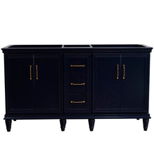 Load image into Gallery viewer, Bellaterra 60&quot; Double Vanity - Cabinet Only 400800-60D, Blue, Front