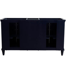 Load image into Gallery viewer, Bellaterra 60&quot; Double Vanity - Cabinet Only 400800-60D, Blue, backside