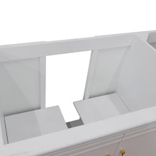 Load image into Gallery viewer, Bellaterra 60&quot; Single Vanity - Cabinet Only 400800-60S-BU-DG-WH, White, Inside