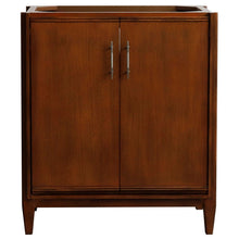 Load image into Gallery viewer, Bellaterra MCM 30&quot; Single Sink Vanity, Walnut Finish Cabinet Only 400901-30-WA