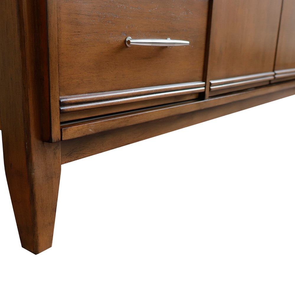 Bellaterra 60" Single Sink Vanity in Walnut Finish - Cabinet Only 400901-60S-WA, Bottom