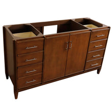 Load image into Gallery viewer, Bellaterra 60&quot; Single Sink Vanity in Walnut Finish - Cabinet Only 400901-60S-WA, Top Side View