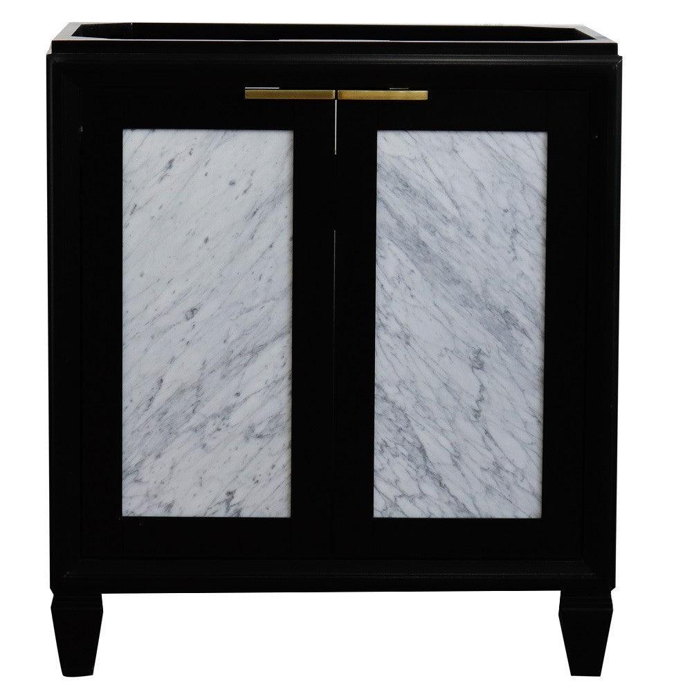 Bellaterra 30” Freestanding Single Sink Vanity Blue Cabinet Only 400990-30-BL