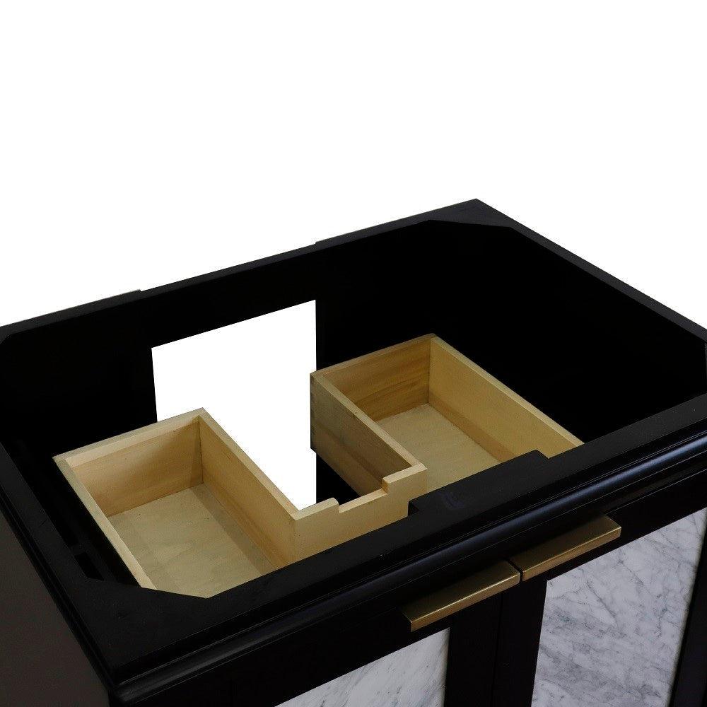 Bellaterra 30” Freestanding Single Sink Vanity Blue Cabinet Only 400990-30-BL