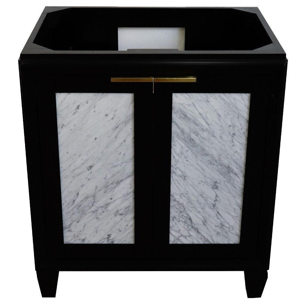 Bellaterra 30” Freestanding Single Sink Vanity Blue Cabinet Only 400990-30-BL