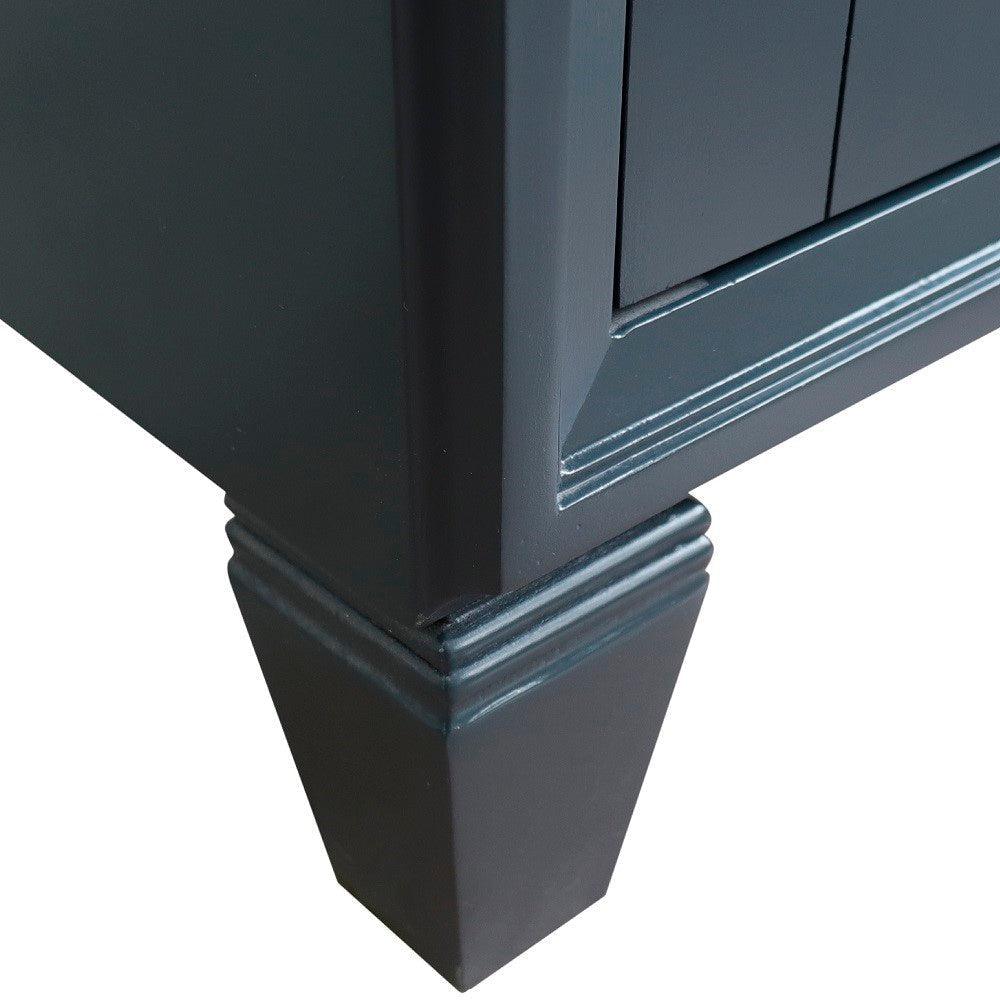 Bellaterra 30” Freestanding Single Sink Vanity Dark Gray Cabinet Only 400990-30-DG
