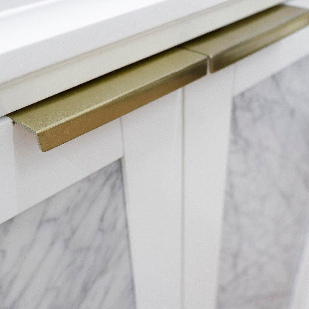 Bellaterra 30” Freestanding Single Sink Vanity White Cabinet Only 400990-30-WH