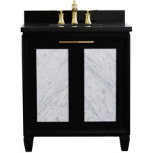Load image into Gallery viewer, Bellaterra 31&quot; Wood Single Vanity w/ Counter Top and Sink 400990-31-BL-BGO