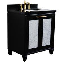 Load image into Gallery viewer, Bellaterra 31&quot; Wood Single Vanity w/ Counter Top and Sink 400990-31-BL-BGR
