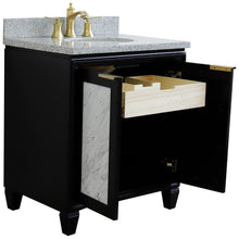Load image into Gallery viewer, Bellaterra 31&quot; Wood Single Vanity w/ Counter Top and Sink 400990-31-BL-GYO