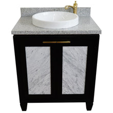 Load image into Gallery viewer, Bellaterra 31&quot; Wood Single Vanity w/ Counter Top and Sink 400990-31-BL-GYRD