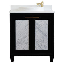 Load image into Gallery viewer, Bellaterra 31&quot; Wood Single Vanity w/ Counter Top and Sink 400990-31-BL-WERD