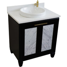 Load image into Gallery viewer, Bellaterra 31&quot; Wood Single Vanity w/ Counter Top and Sink 400990-31-BL-WERD