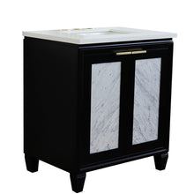 Load image into Gallery viewer, Bellaterra 31&quot; Wood Single Vanity w/ Counter Top and Sink 400990-31-BL-WER