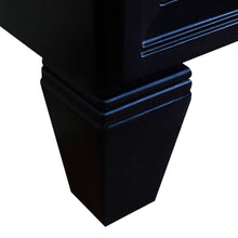 Load image into Gallery viewer, Bellaterra 42&quot; Single Sink Vanity - Cabinet Only 400990-42L, Black / Left Door, Bottom