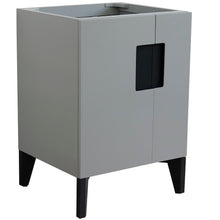 Load image into Gallery viewer, Bellaterra 408800-24-LG-WH 24&quot; Single Sink Vanity - Cabinet Only 
