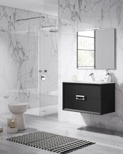 Load image into Gallery viewer, Lucena Bath 32&quot; Décor Tirador Vanity in White, Black, Gray or White and Silver. - The Bath Vanities