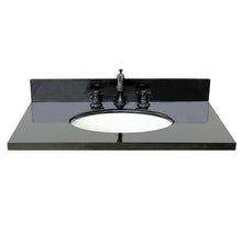 Load image into Gallery viewer, Bellaterra 31” Black Galaxy Granite Top With Oval Sink 430001-31-BGO