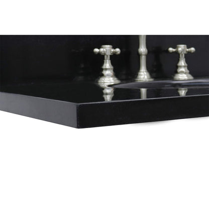 Bellaterra 31” Black Galaxy Granite Top With Oval Sink 430001-31-BGO