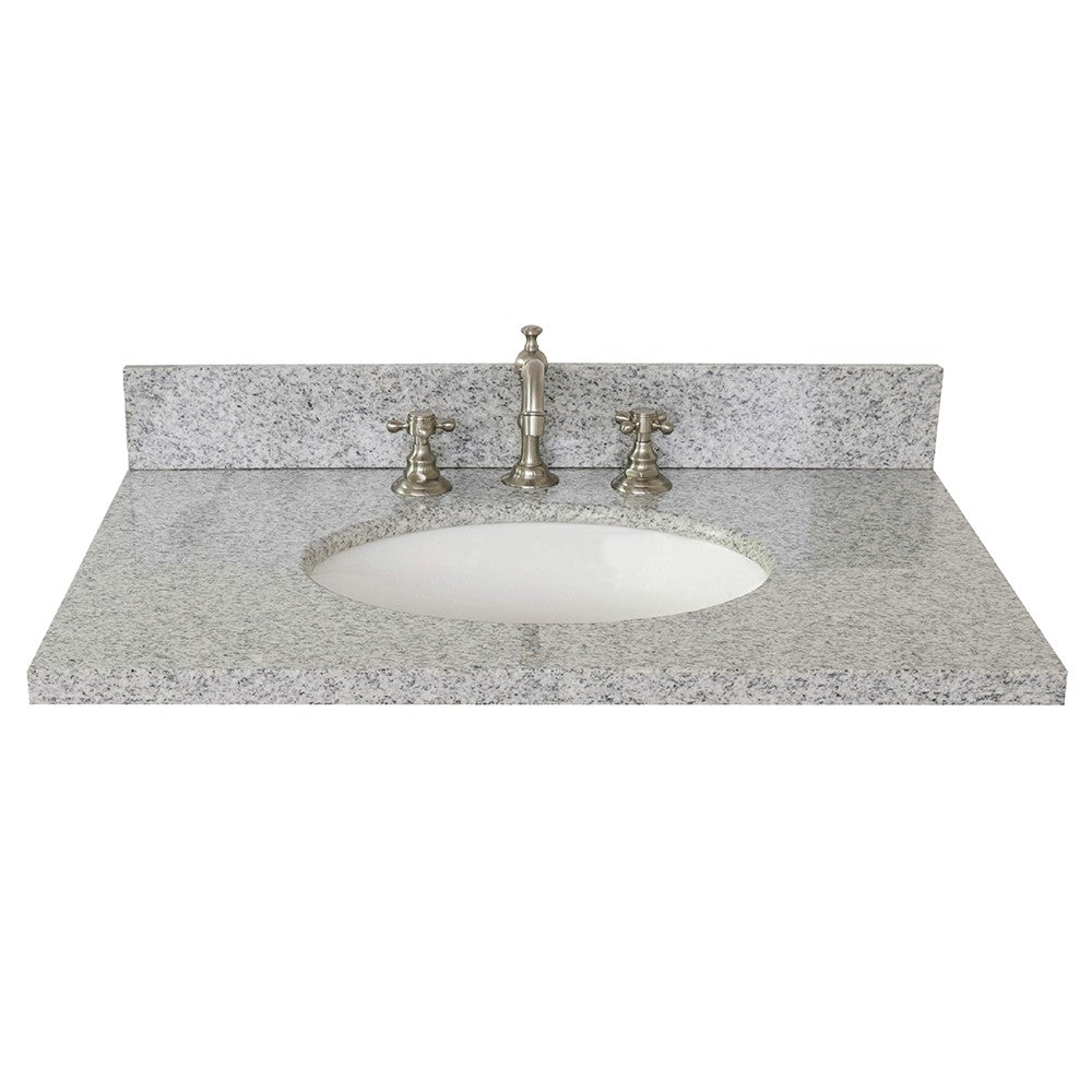 Bellaterra 31” Countertop With Oval Ceramic Sink 430001-31