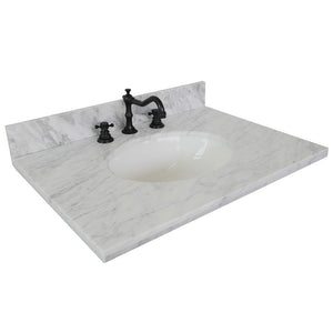 Bellaterra 31” Countertop With Oval Ceramic Sink 430001-31