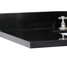 Load image into Gallery viewer, Bellaterra 37” Black Galaxy Granite Top With Rectangle Sink 430002-37-BGR