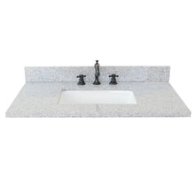 Load image into Gallery viewer, Bellaterra 37” Gray Granite Top With Rectangle Sink 430002-37-GYR
