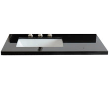 Load image into Gallery viewer, Bellaterra 37” Black Galaxy Countertop and Single Rectangle Left Sink