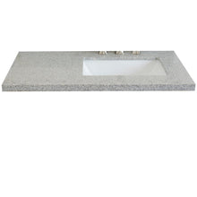 Load image into Gallery viewer, Bellaterra 37” Gray Granite Top With Rectangle Sink Right 430002-37R-GYR