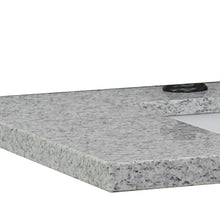 Load image into Gallery viewer, Bellaterra 37” Gray Granite Top With Rectangle Sink Right 430002-37R-GYR