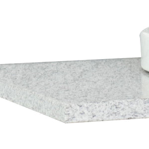 Bellaterra 25” Gray Granite Countertop and Single Round Sink 430003-25-GYRD