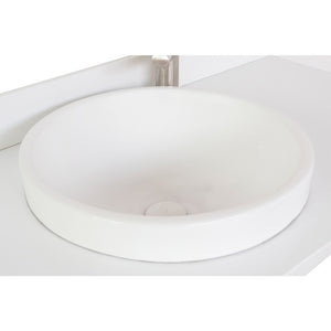 Bellaterra 31” Countertop With Oval Ceramic Sink 430001-31