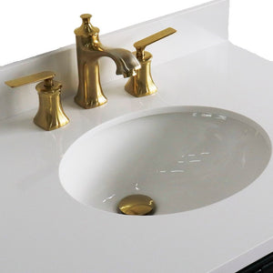 Bellaterra 31" Wood Single Vanity w/ Counter Top and Sink 400800-31-DG-WEO