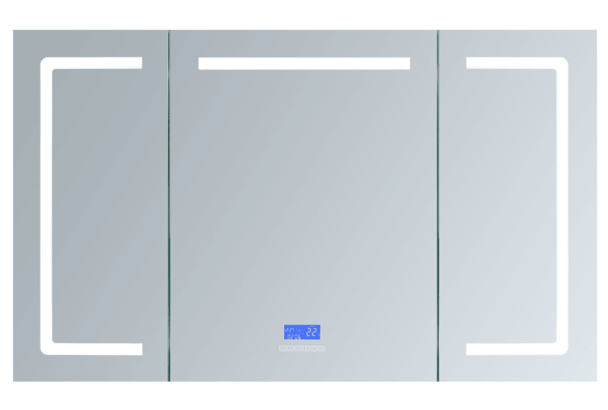 Lesina LED Medicine Cabinet w/ Defogger  Size 60" Wide x 36" Tall - The Bath Vanities