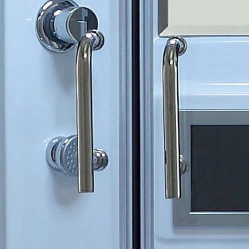 Maya Valencia Steam Shower Message Bathtub 64" x 64" - White